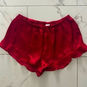Women’s Satin Sleep Short - Size M